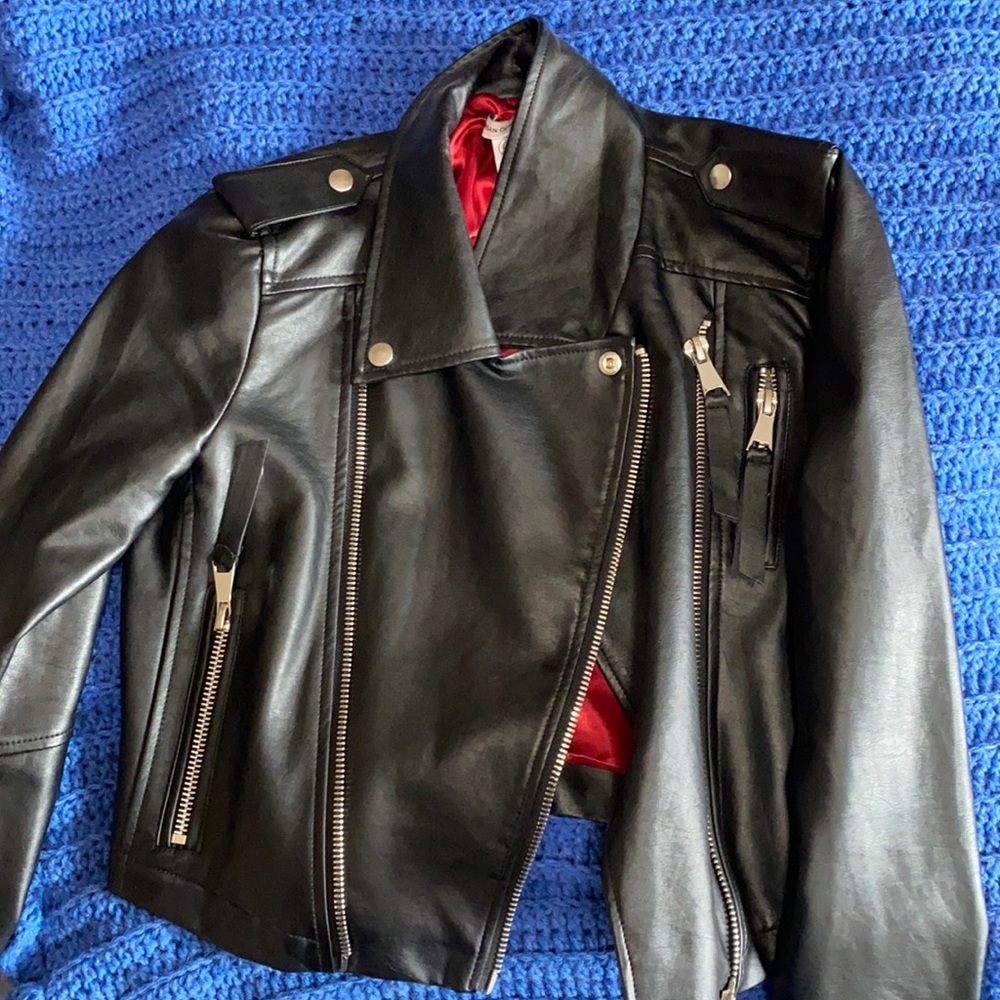 women’s leather jacket
